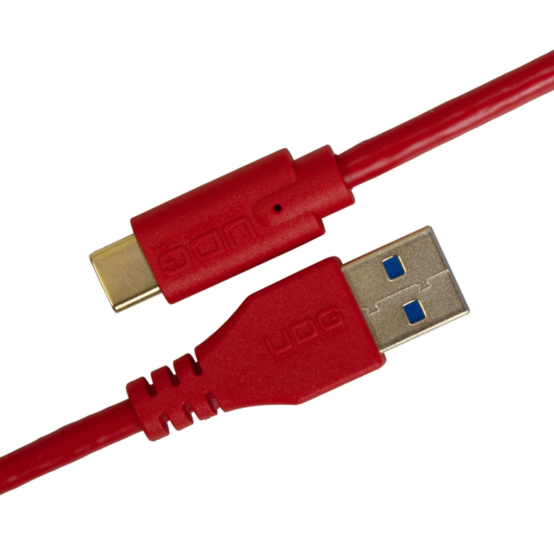 UDG Ultimate Data Cable USB 3.0 C-A, Red, Straight, 1.5 m - Image 2